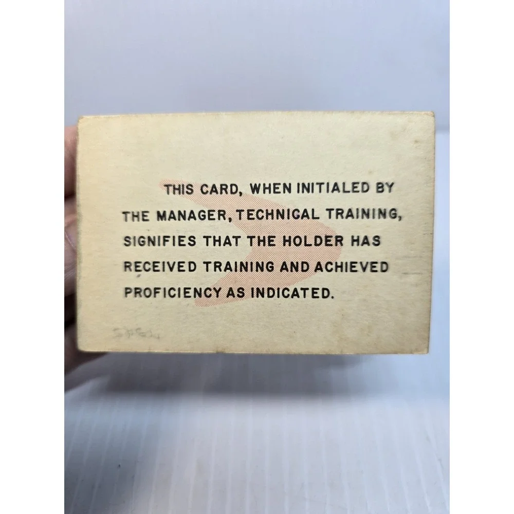 1965 TRW Space‎ Data Pocket Handbook W/ Range Operations Tech Training Card